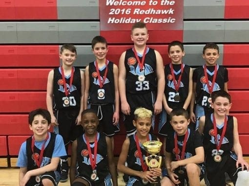 4th Grade Elite – 4th/5th Grade Division Champions of Redhawk Holiday Classic Finishing 4-0