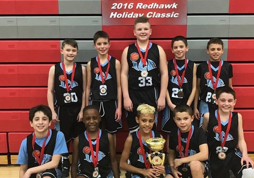 4th Grade Black - 4-0 and Champions of 4th-5th Grade Division in Redhawk Holiday Classic