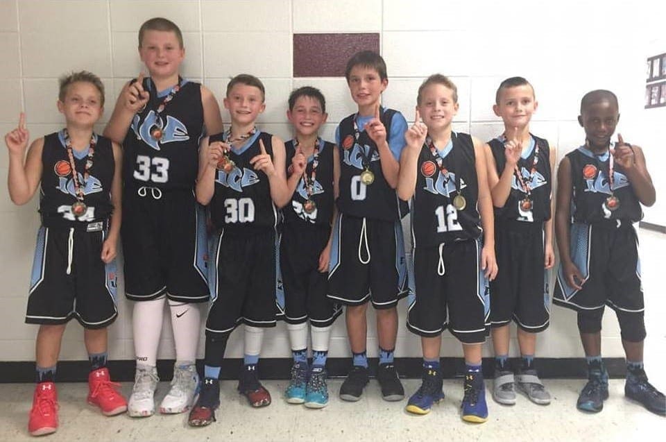 4th Grade White - 4th-5th Grade Division Champions of the Trilogy Shootout
