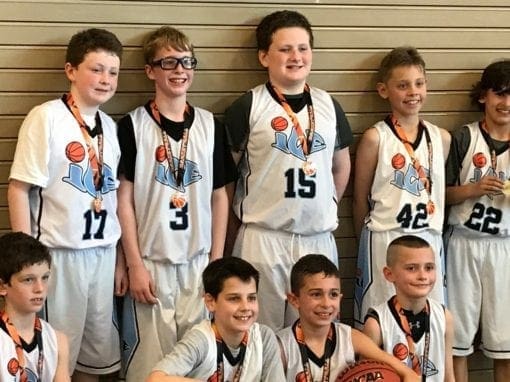 4th Grade White – Champions of FTG Midwest Challenge Spring Sunday Shootout