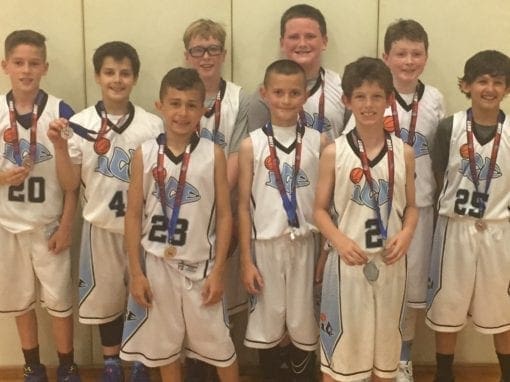 4th Grade White – 2nd Place of Central AAU Super Qualifier