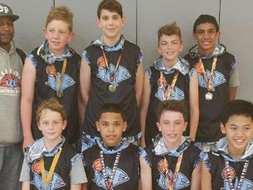 6th Grade Grey – Champions of 13U-7th Grade Division in FTG-Xplosion Sunday Shootout