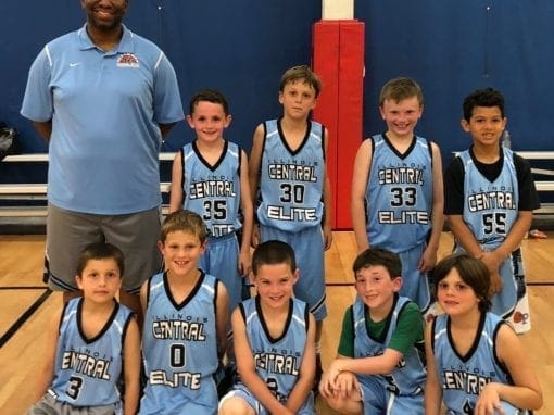 2nd Grade – 2nd Place in regular season standings for Central AAU-Chicago Stats Friday Night League