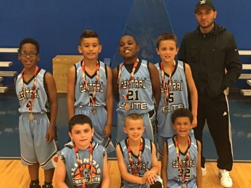 3rd Grade – 2nd Place Finish in Central AAU-Chicago Stats Friday Night League