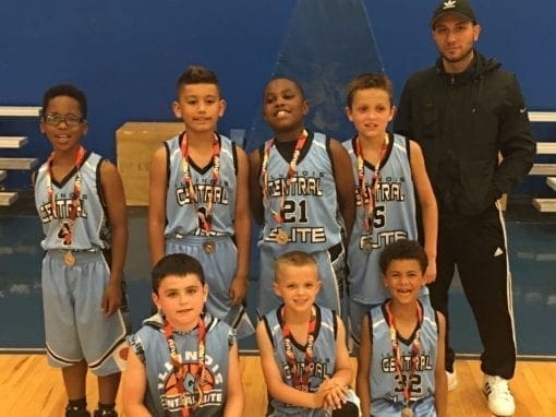 3rd Grade – 2nd Place Finish in Central AAU-Chicago Stats Friday Night League