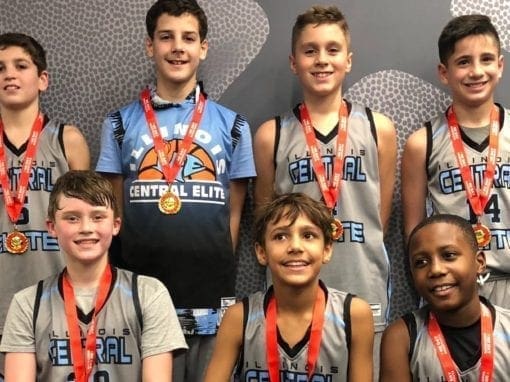 6th Grade Grey – Champions in 6th-7th Grade Division Of One Day Shootout Thanksgiving Classic