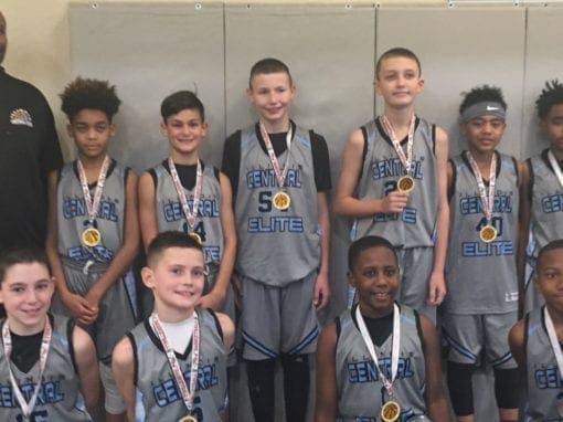 5th Grade Grey – Champions in 6th-7th Grade Division Of Play Hard Hoops Holiday Hoopfest