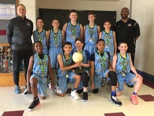 6th Grade Grey – Back to Back Central AAU District State Champions