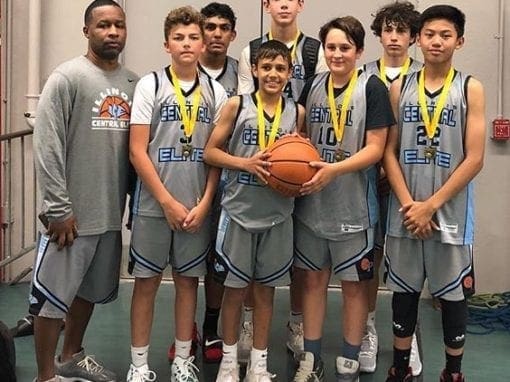 7th Grade Grey – Champions in 8th Grade Division in FTG-Fathers Day Shootout