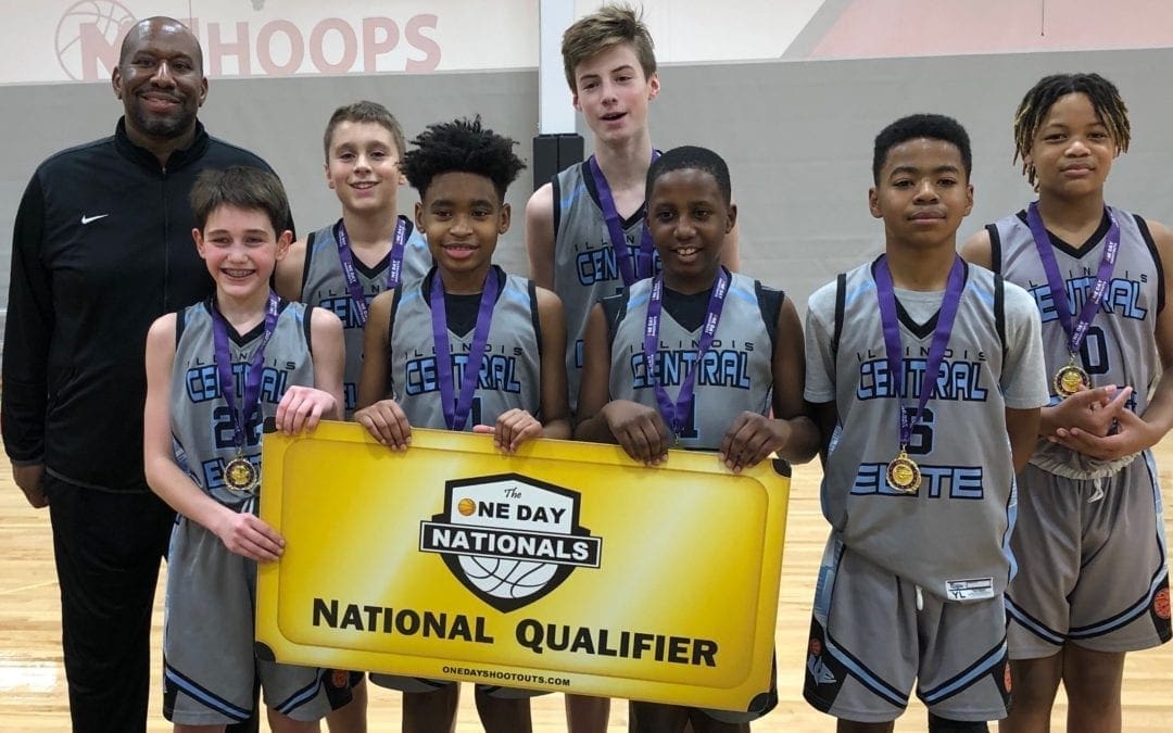 7th Grade Grey Champions in 8th Grade Division in Winter Break One Day Shootout & One Day Shootout National Qualifier