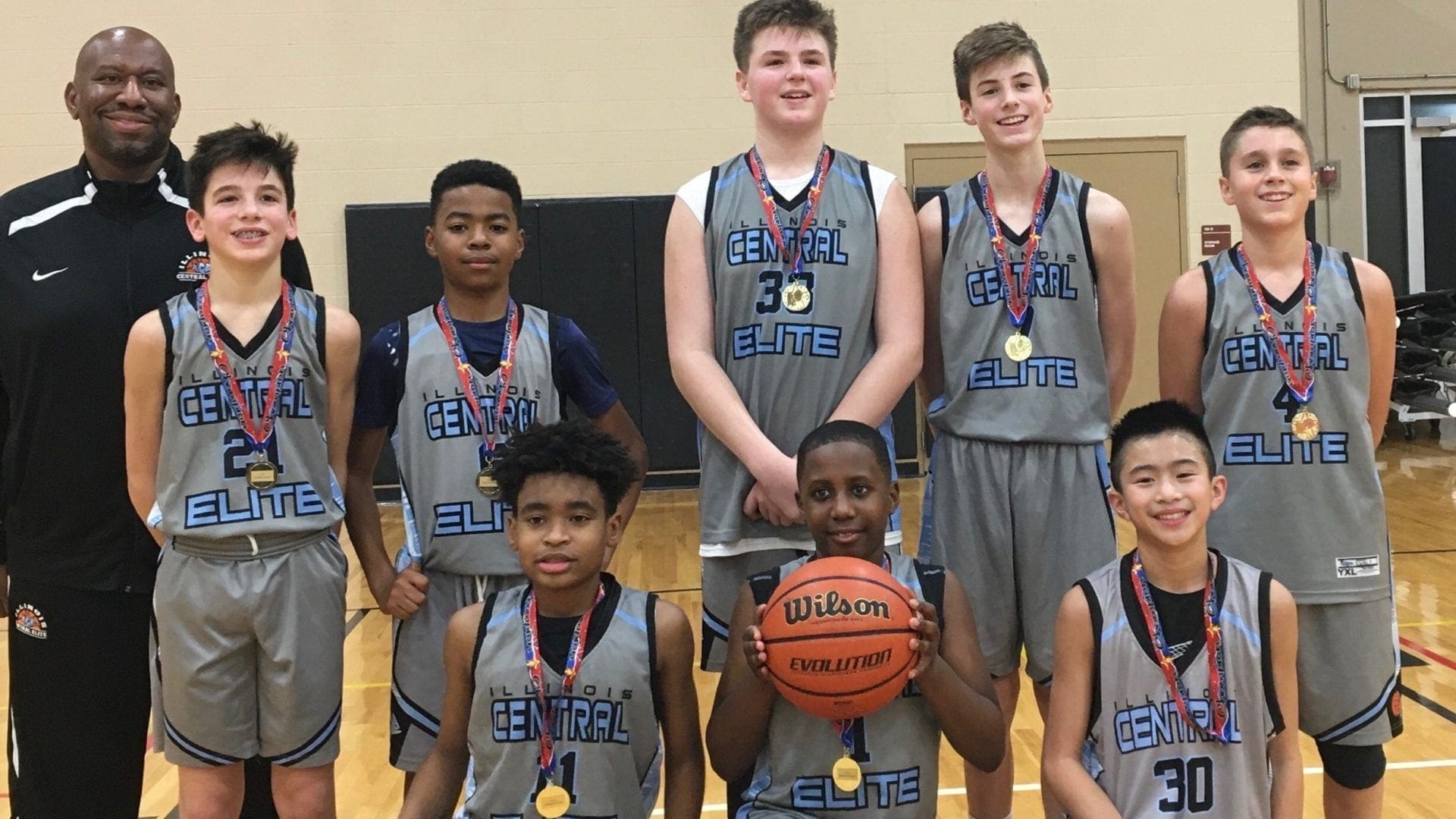 7th Grade Grey Champions in Go-Live Shootout
