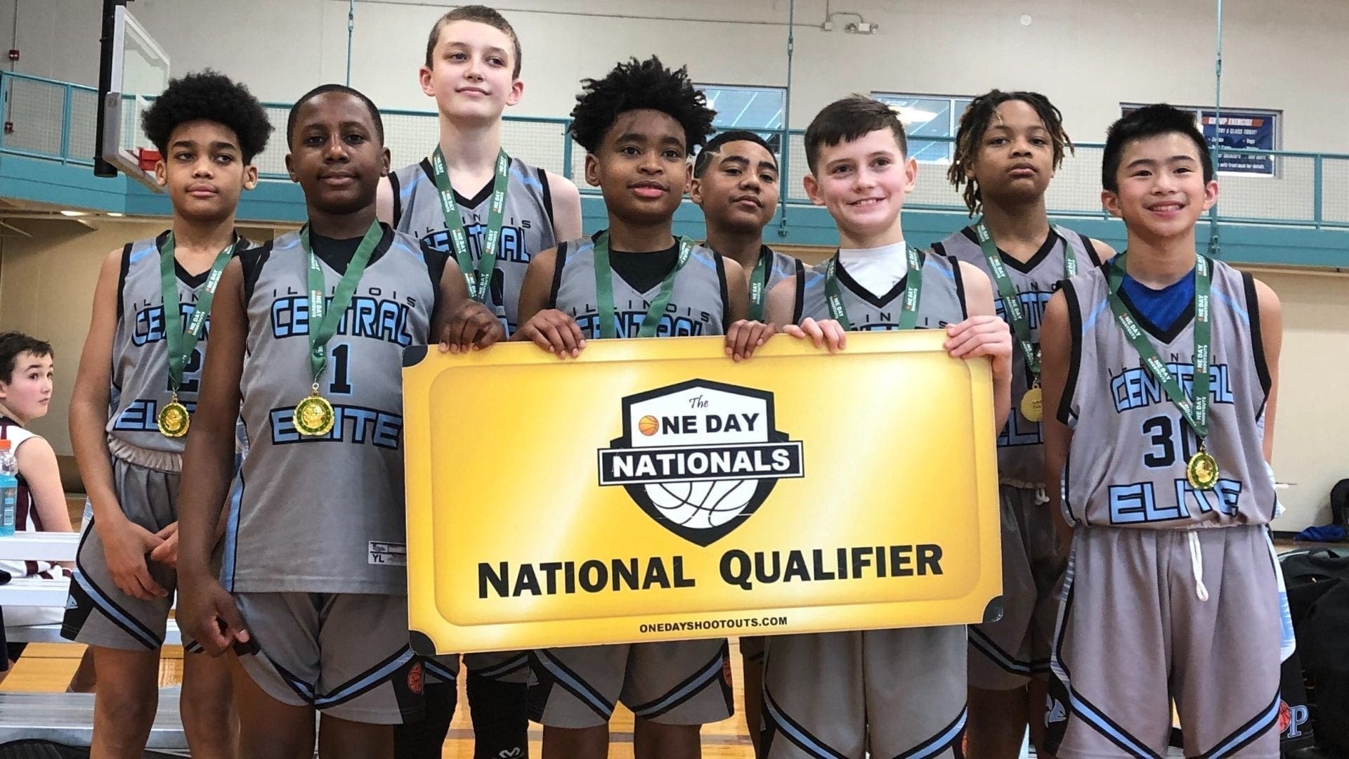 6th Grade Grey – Champions in 7th Grade Division in Super Bowl Shootout