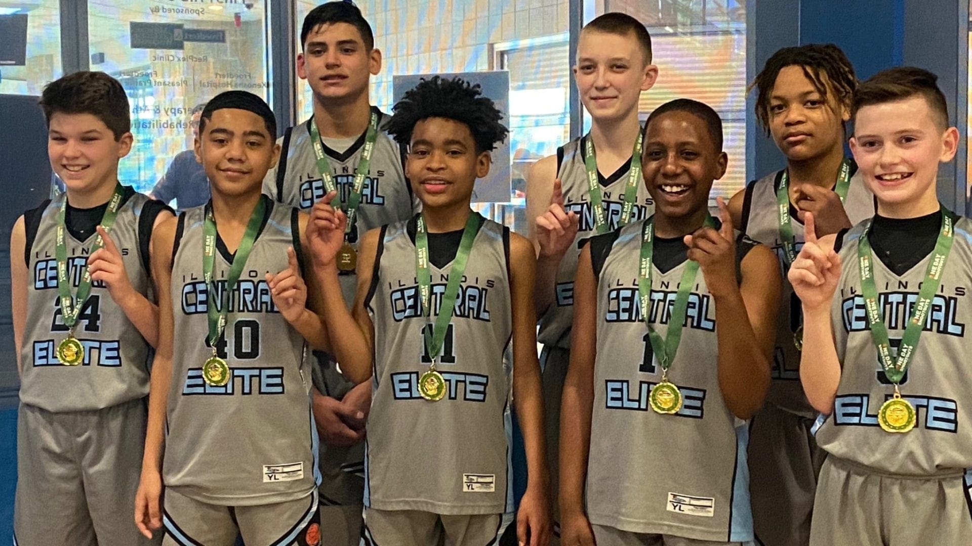 6th Grade Grey Champions in 7th Grade Division in Winter Nationals One Day Shootout