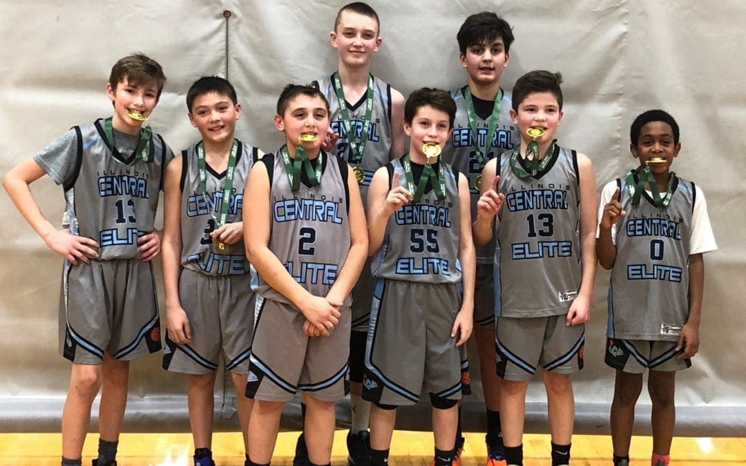 6th Grade White Champions in the Winter Nationals One Day Shootout