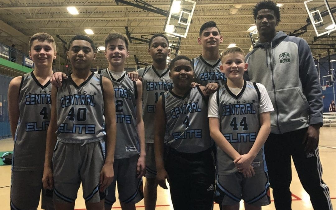 7th Grade Carolina Blue Champions in Winter Nationals Finals One Day Shootout