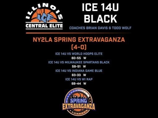 2021 Spring Extravaganza – Illinois Central Elite-ICE 14U (4-0)