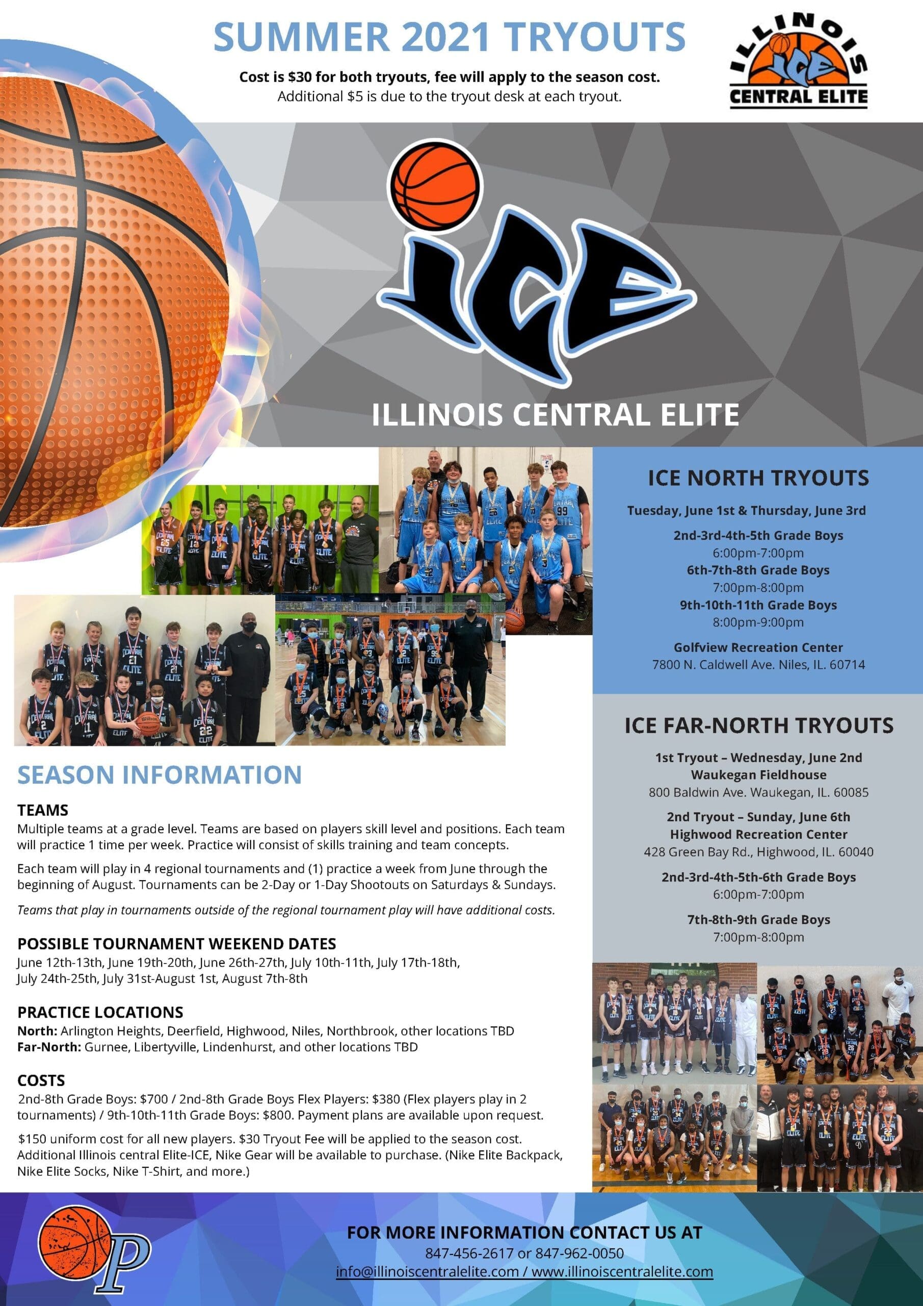 2021 Summer Tryouts