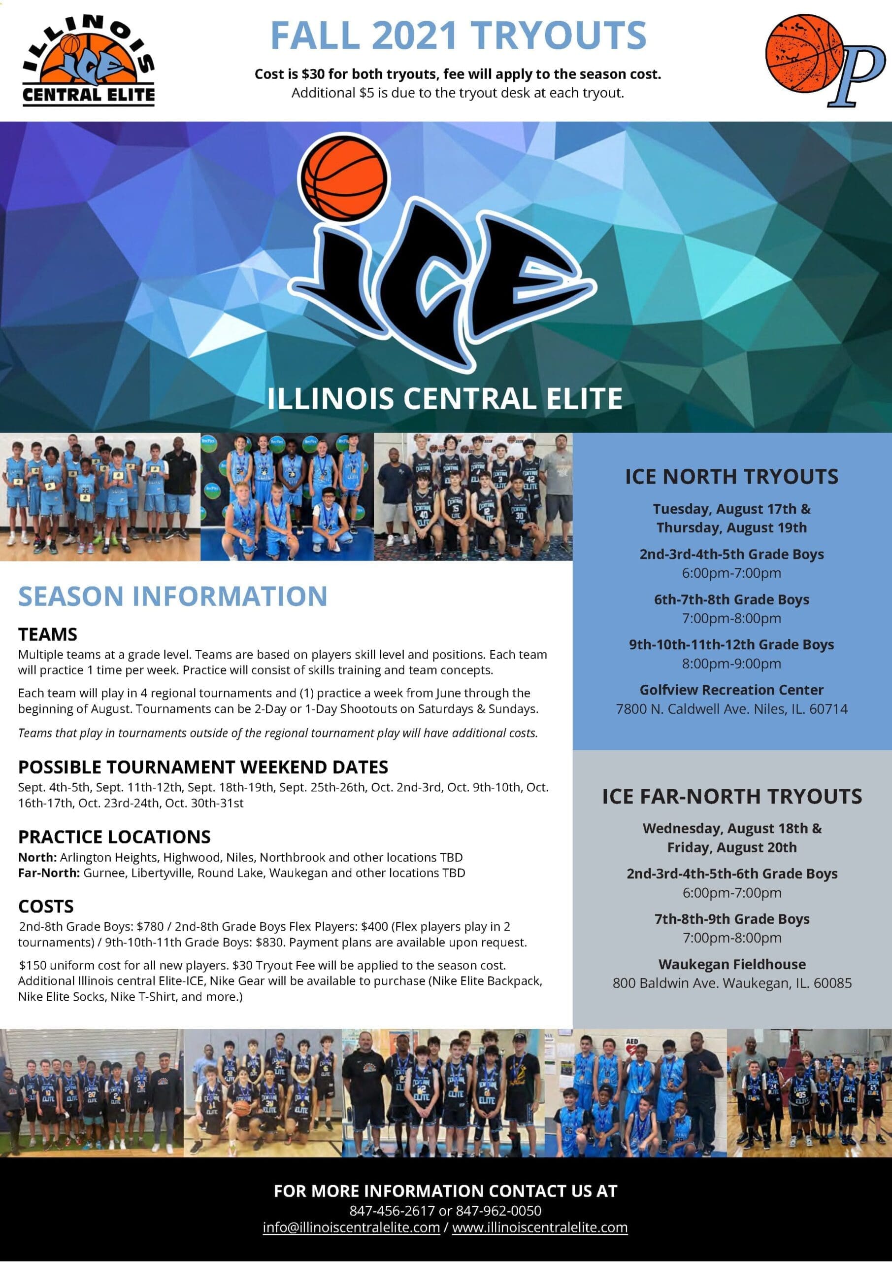 2021 Summer Tryouts