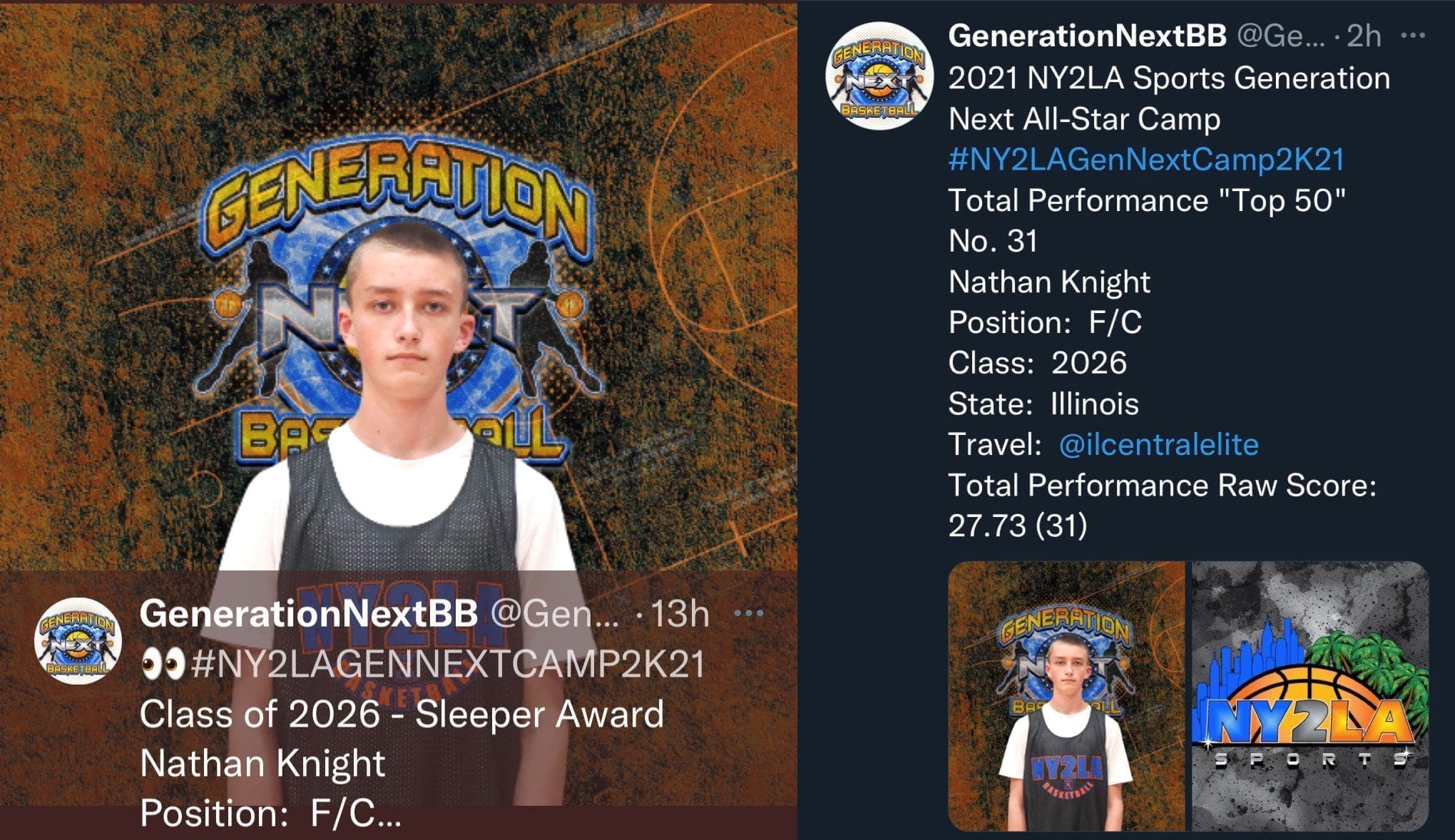 NY2LA Generation Next All-Star Camp