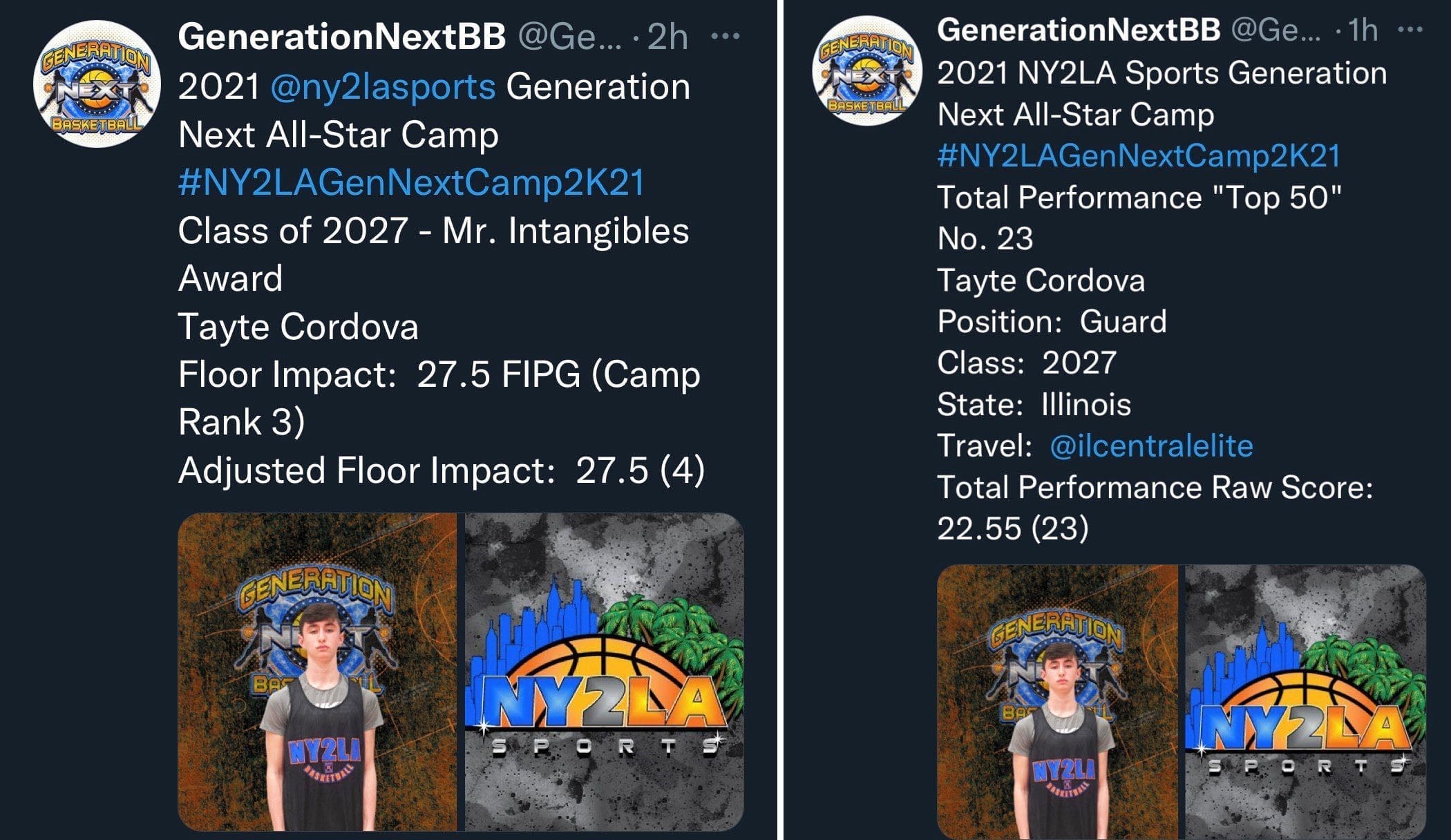NY2LA Generation Next All-Star Camp