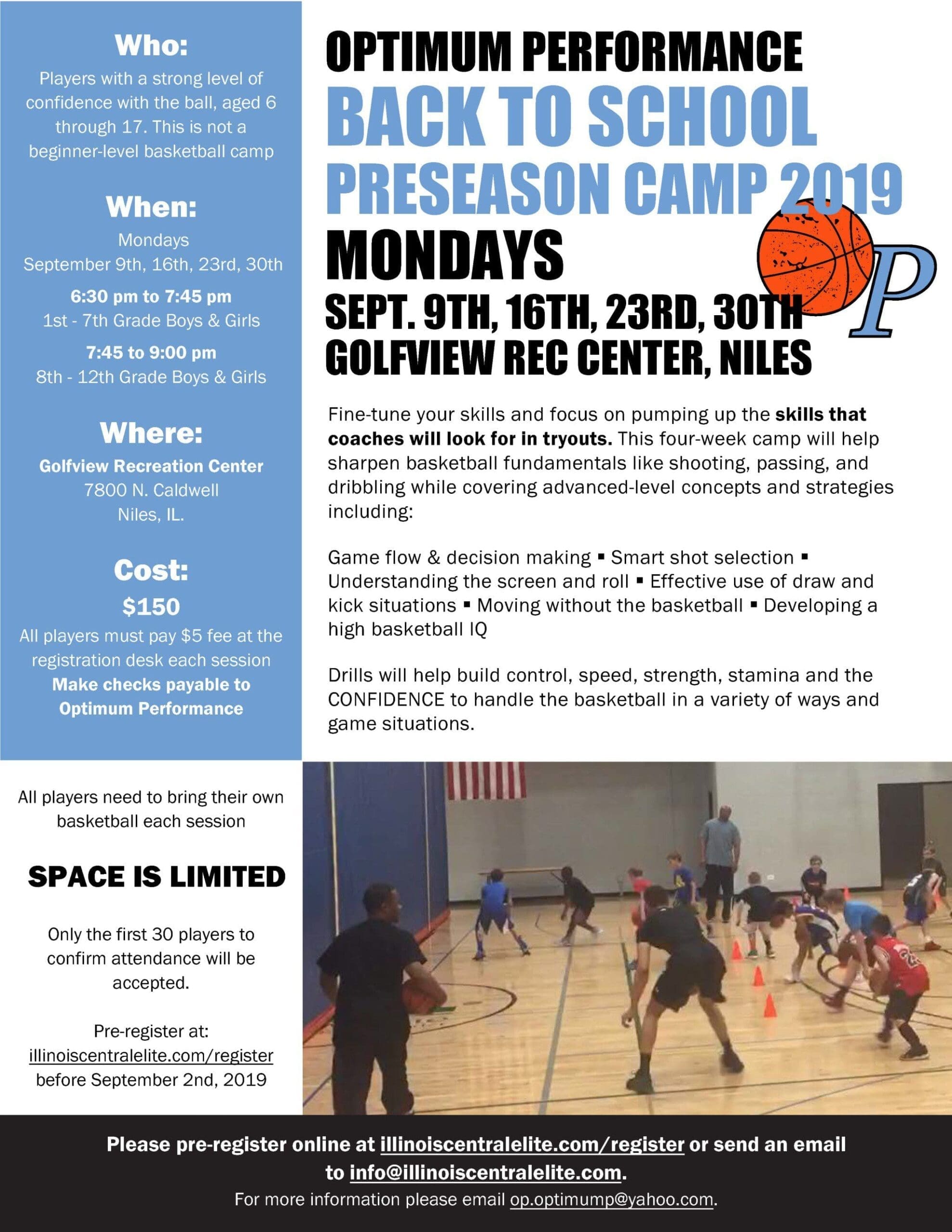 2019 Back to School Camp