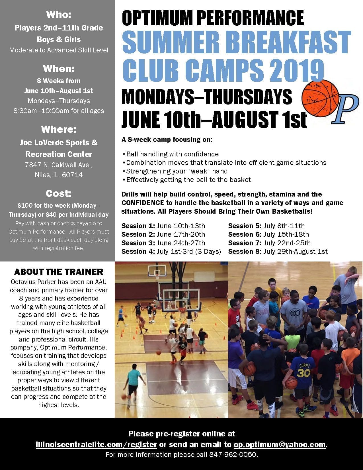 2019 Summer Breakfast Club Camp