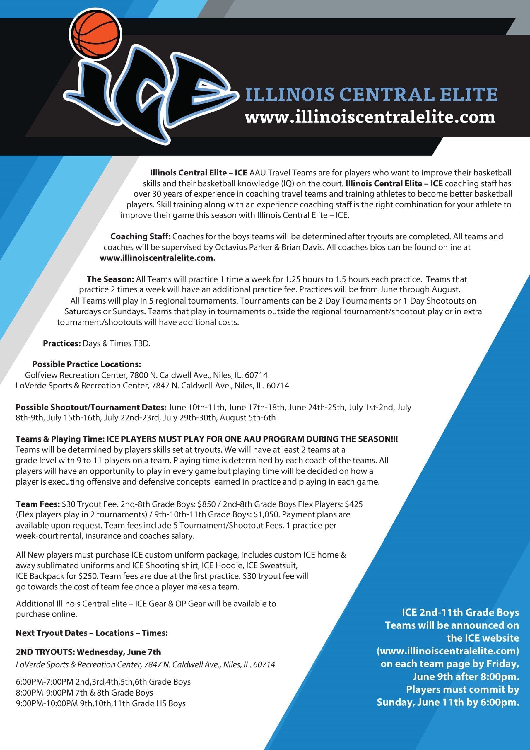 2023 Summer North ICE Parent Info Letter