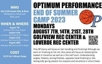 OP End of Summer Camp 2023